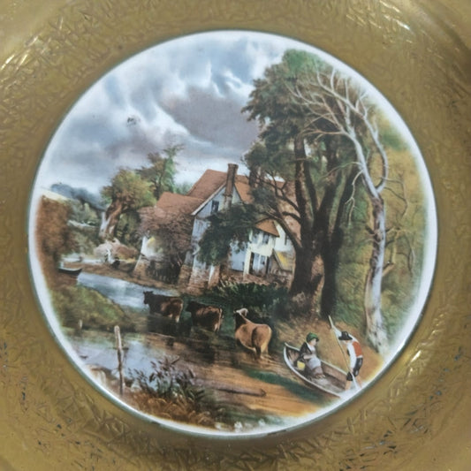 Brass Wall Hanging Plate