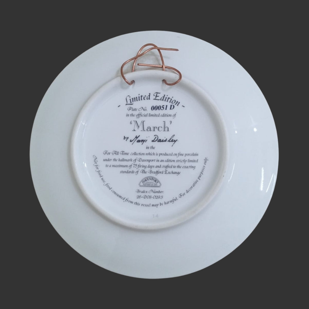Wall hanging plate