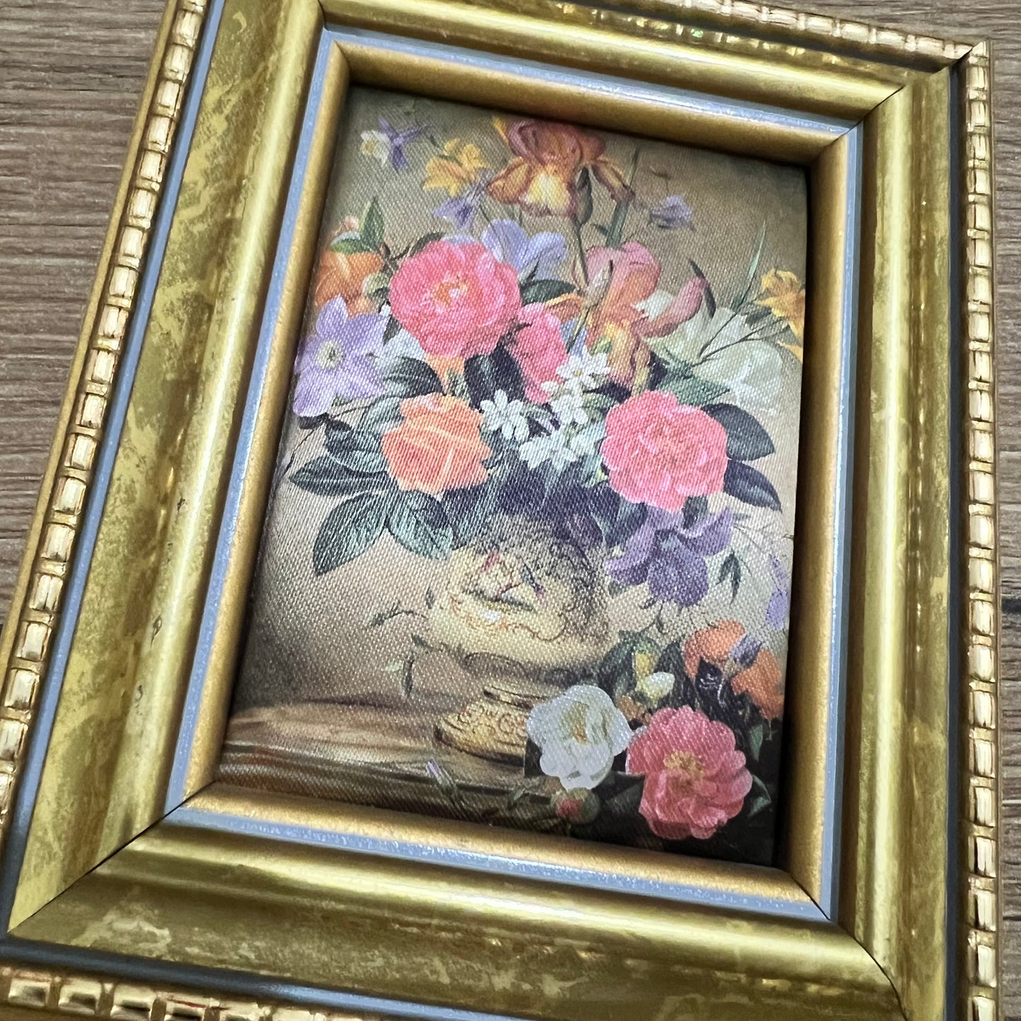 Floral Print On Silk