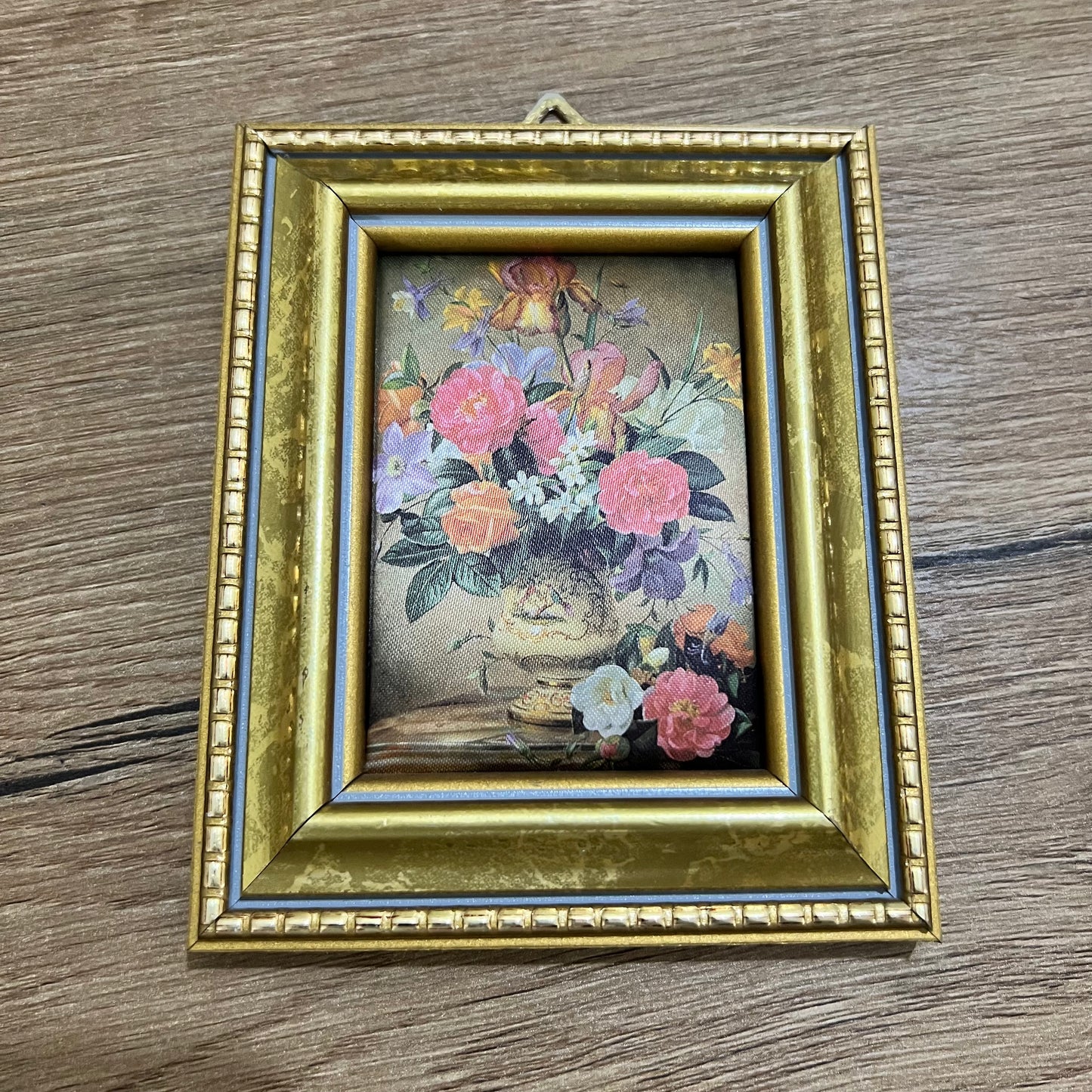 Floral Print On Silk