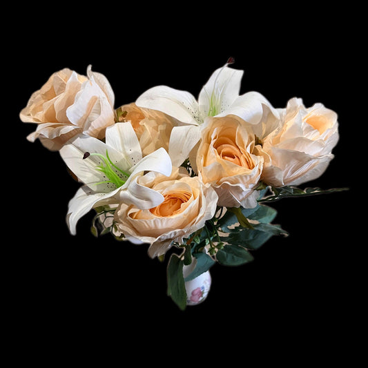 Brighten your day with our Gorgeous Flower Bunch. Perfect for any occasion, this 12-inch arrangement brings beauty and joy to your space!