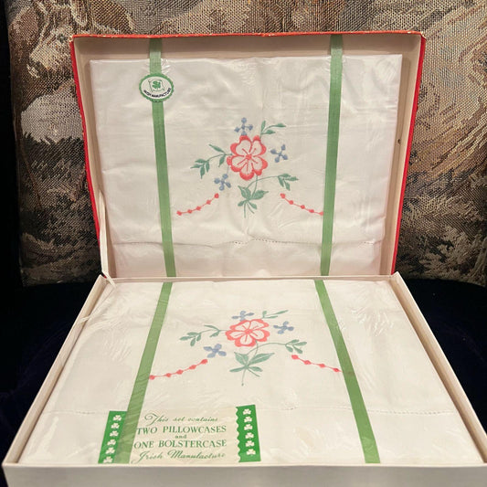 A set  of Irish pillowcases