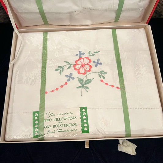 A set  of Irish pillowcases