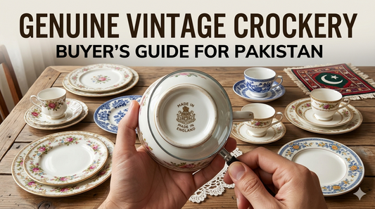 Genuine Vintage Crockery Buyer's Guide For Pakistan