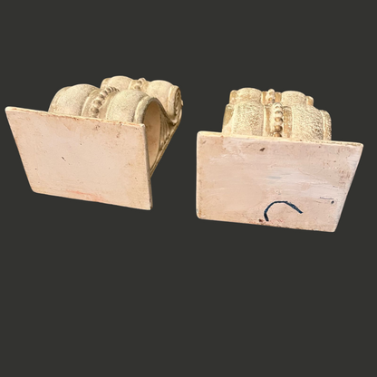 Pair of Vintage drappery sconces