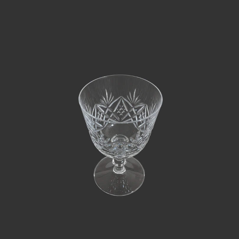 Pair of crystal glasses