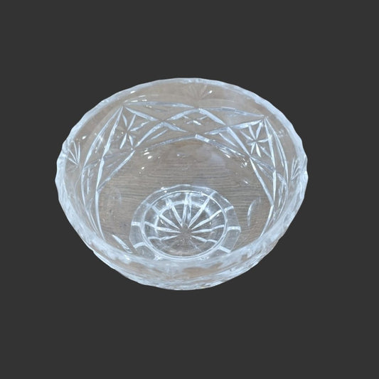 Crystal Footed Bowl