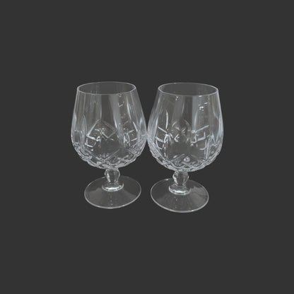 Pair of Crystal High Glasses