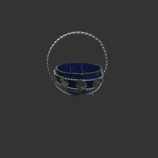 Handled Glass Dish