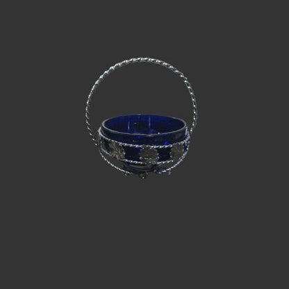 Handled Glass Dish