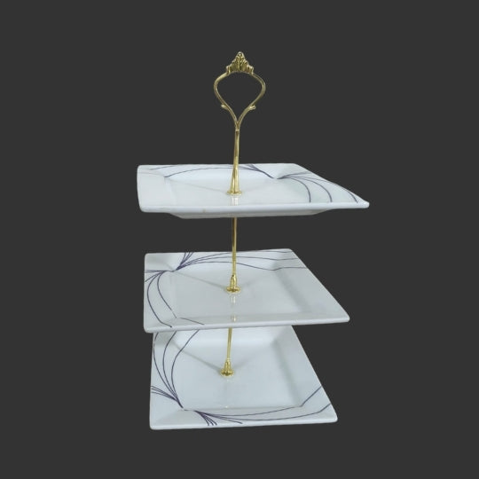 Three Tiered Plate