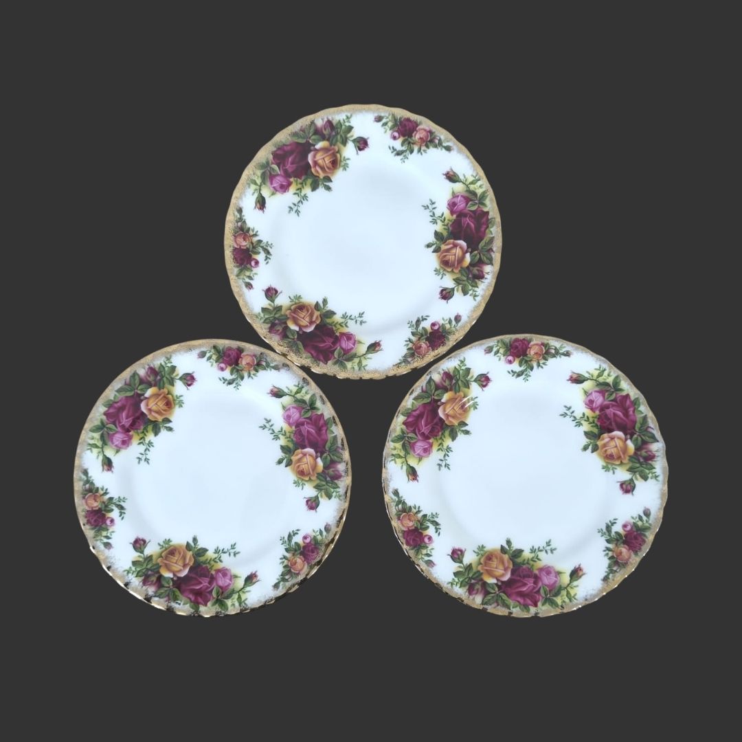 Set of 03 Quarter Plates