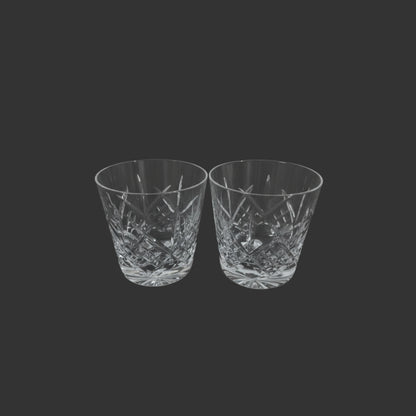 A Pair of Crystal Tumbler Glasses