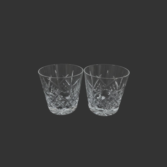 A Pair of Crystal Tumbler Glasses