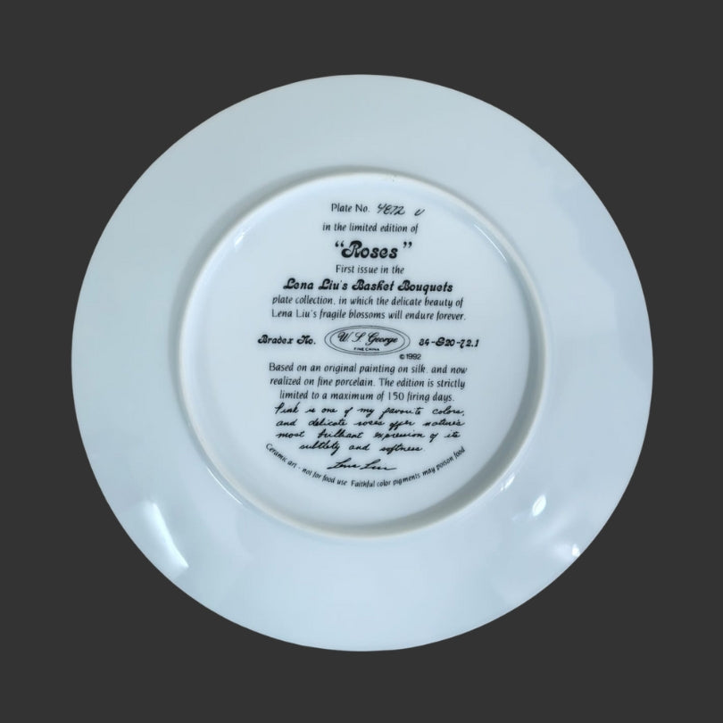 Wall hanging plate