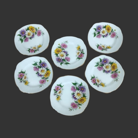 A Set of 06 Quarter Plates
