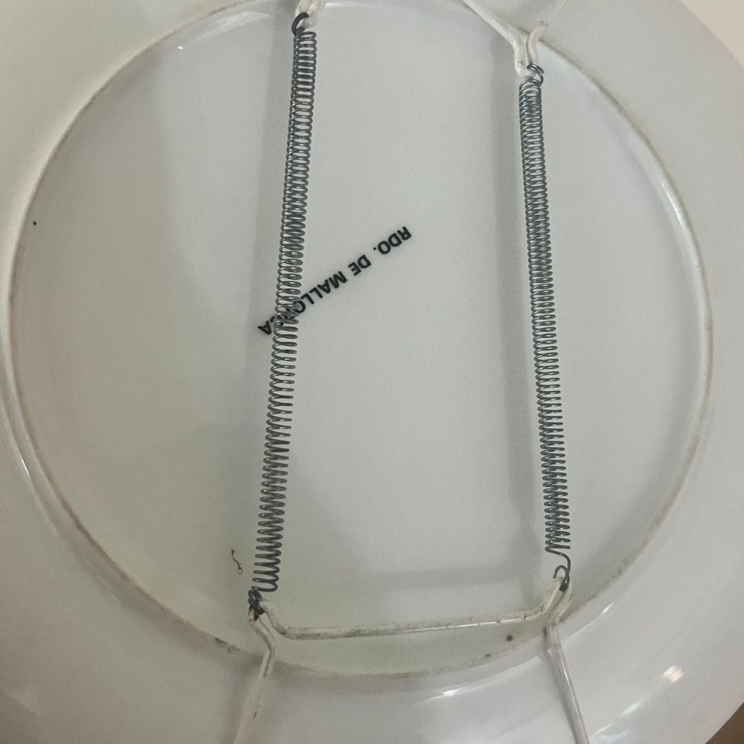 Wall hanging plate