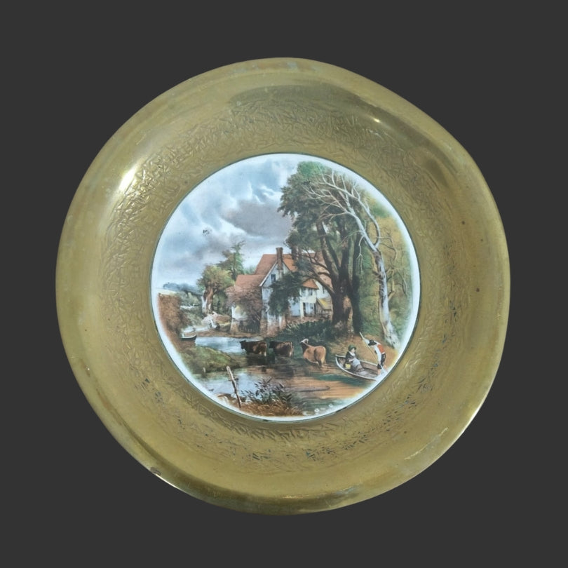 Brass Wall Hanging Plate