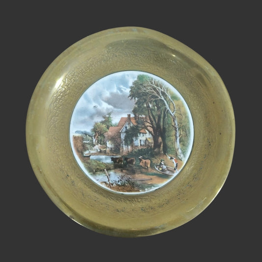 Brass Wall Hanging Plate