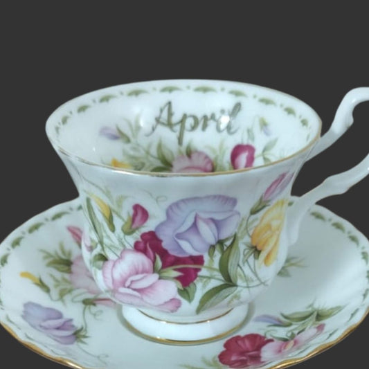 Teacup with saucer
