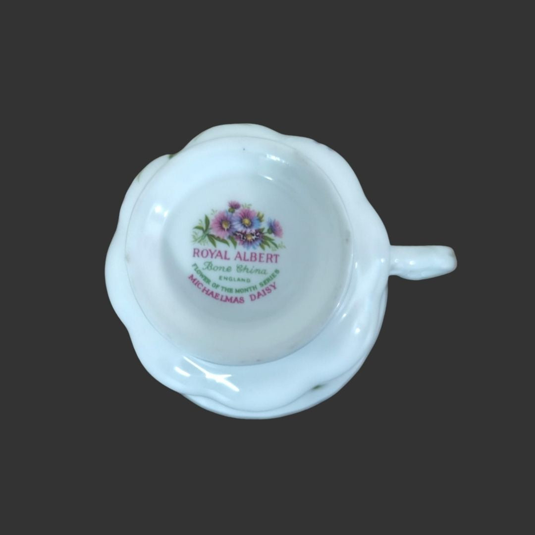 Teacup with saucer