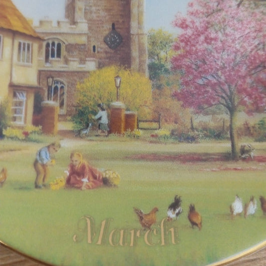 Wall hanging plate
