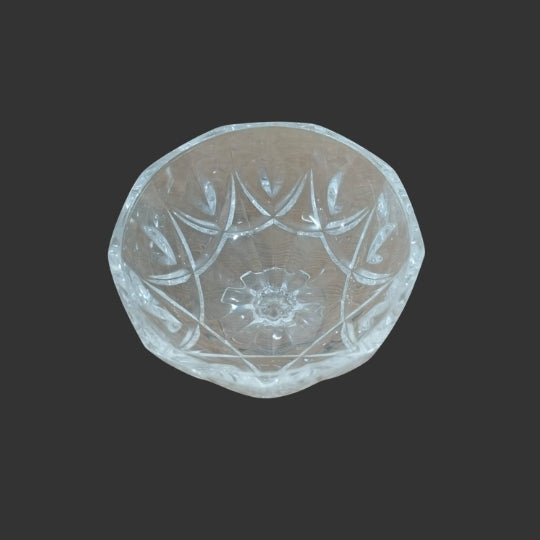 Lidded Crystal Candy Dish