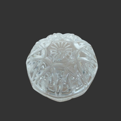 Lidded Crystal Candy Dish