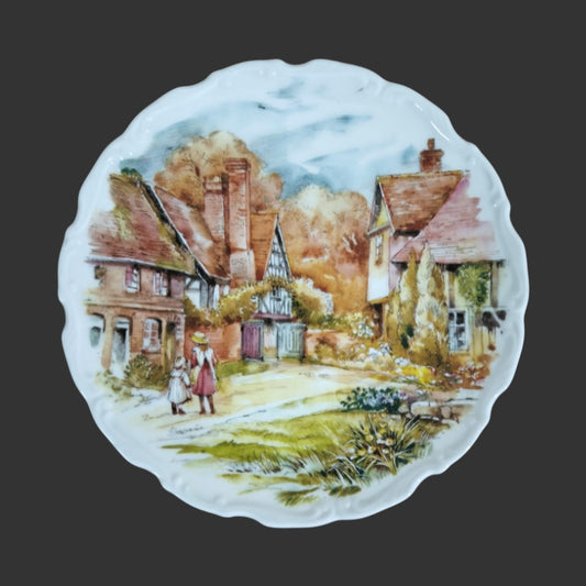 Wall hanging plate