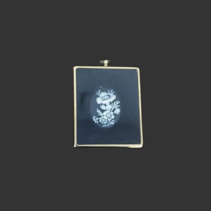 Miniature Wall Hanging in Brass Frame