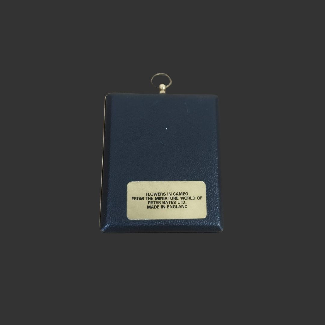 Miniature Wall Hanging in Brass Frame