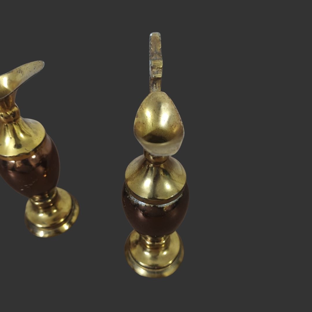 Pair of Dragon Handle Jugs