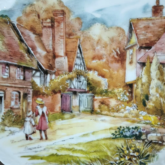 Wall hanging plate
