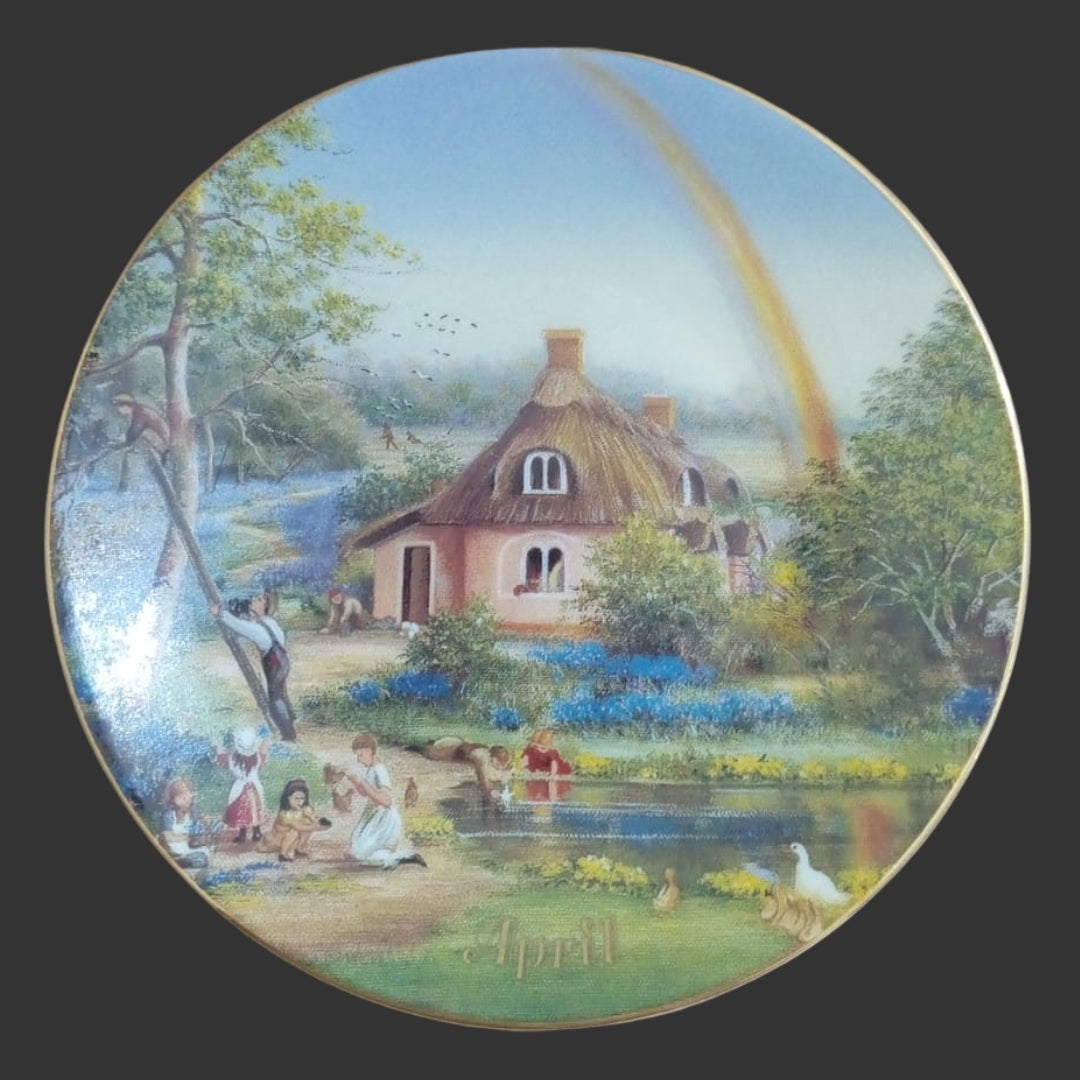 Wall hanging plate
