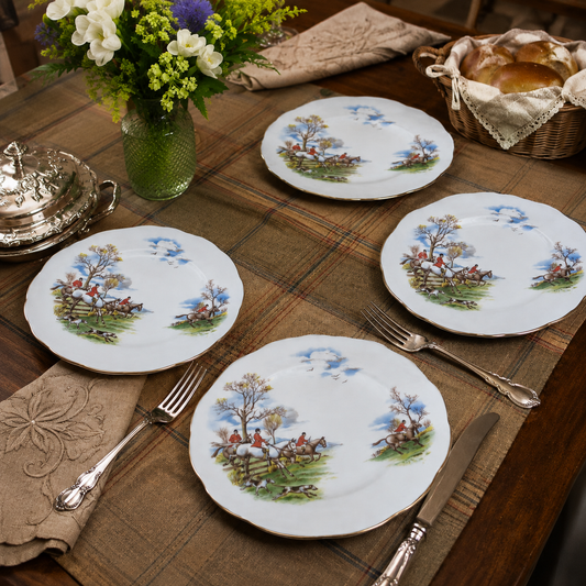 Set of 04 Quarter Plates