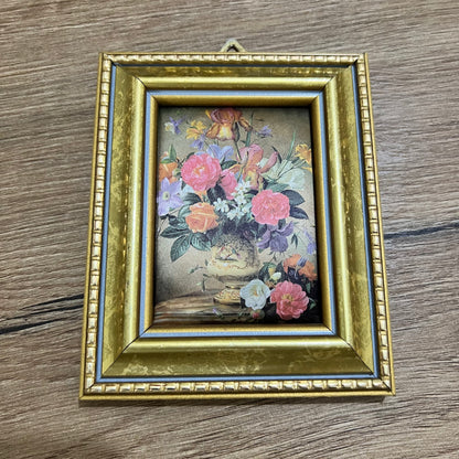 Floral Print On Silk