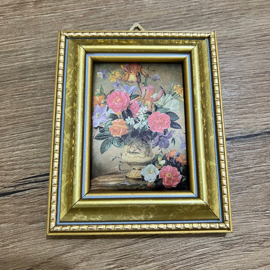 Floral Print On Silk